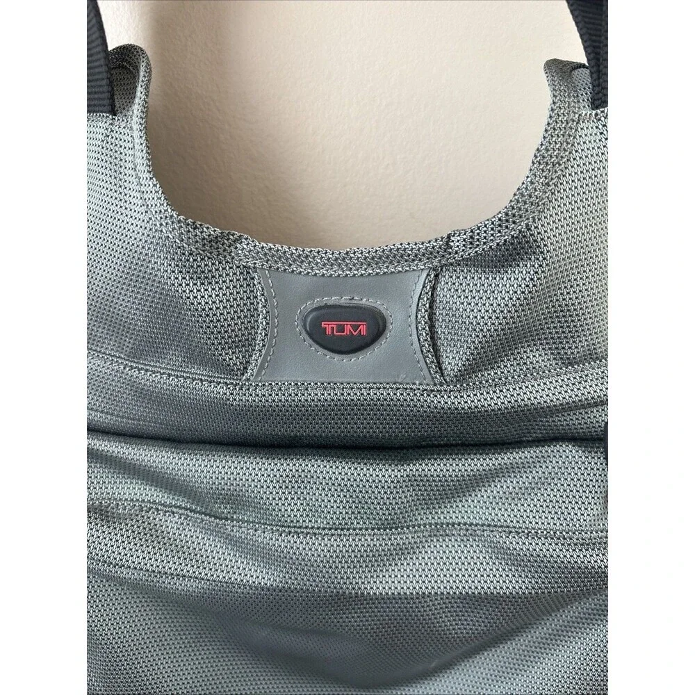 Tumi T-Tech Messenger Bag Gray Ballistic Nylon Crossbody